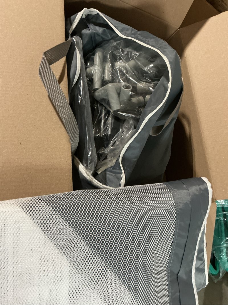 Condition photo showing Good Condition for todale baby playpen - 50 x 50 x 27 in grey pack of 1 - effortless setup & travel crib for baby - ventilated panels & play pen for babies 6-12 months - foldable play pen for toddlers 1-3 50x50x27 inch (pack of 1) grey
