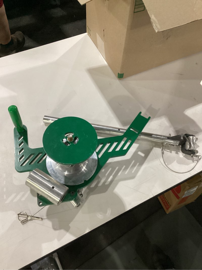Condition photo showing As Is for greenlee g1 versi-tugger handheld 1,000-lb. electrical cable puller, 1/2" - 4"