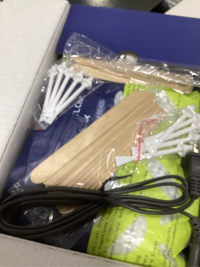 Condition photo showing Good Condition for Smart Waxing Kit Wax Warmer For Hair Removal With Digital Display, 4.41lbs/2kg Hard Wax Beads, For Sensitive Skin, Armpit, Eyebrow, Bikini, Face, Nose, Legs