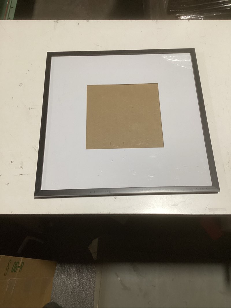 Condition photo showing Good Condition for IKEA PICTURE FRAMES 50CM X 50CM WOOD FRAME WITH GLASS FRONT