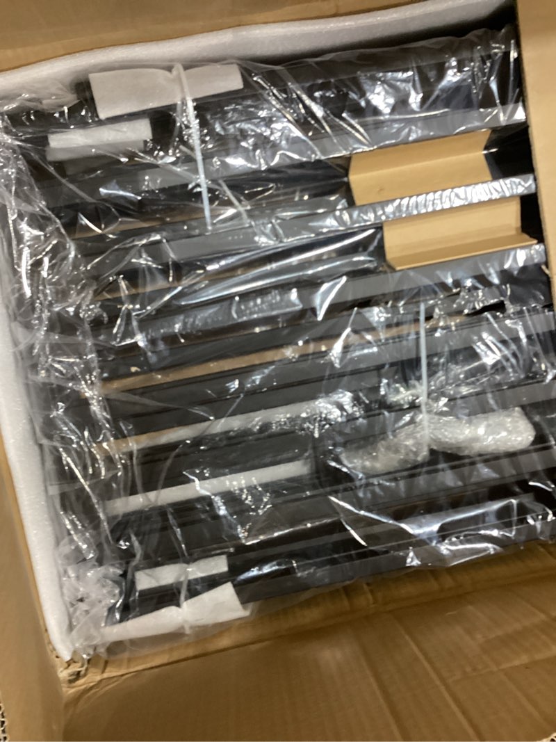 Condition photo showing Good Condition for full metal freestanding dog gates with door, 32" height dog fences for indoor & outdoor, extra wide foldable pet gates for stairs, hallways, doorways, yard (6 panels, 120" w × 32" h) ?6 panels wtih door?120"w x 32"h