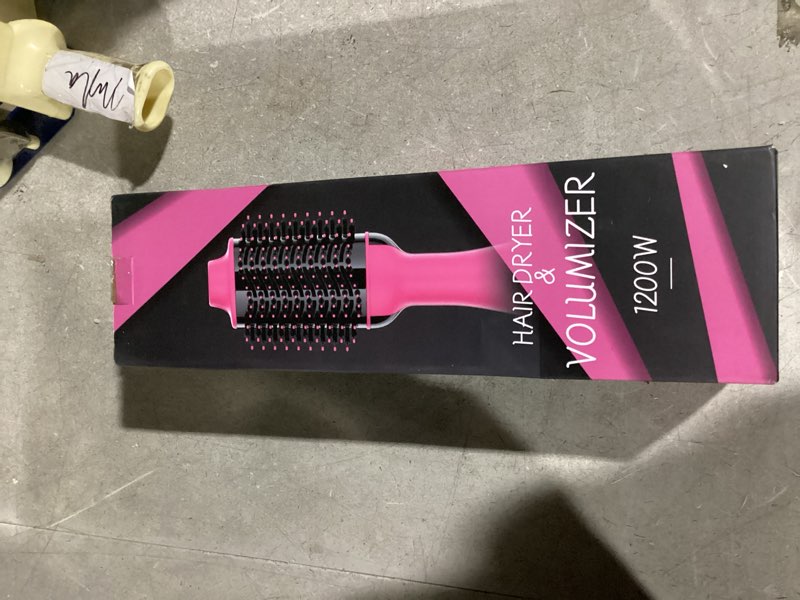 Condition photo showing Good Condition for hair dryer brush blow dryer brush in one, upgraded 4 in 1 hair dryer and styler volumizer with negative ion anti-frizz ceramic titanium barrel hot air hair straightener brush peachblow