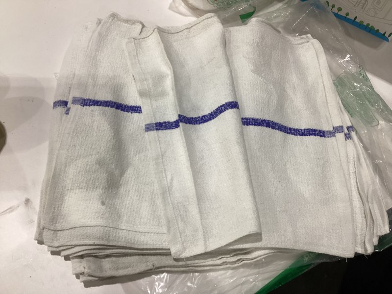 restaurant linen rags ( 23 count) 
