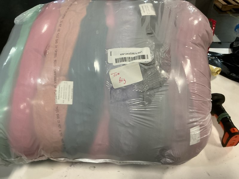 Condition photo showing Good Condition for thyle 10 pcs floor cushions for classroom round meditation floor pillow bulk 15.8" large meditation chair cushion for adults yoga tatami nursery living room home sitting