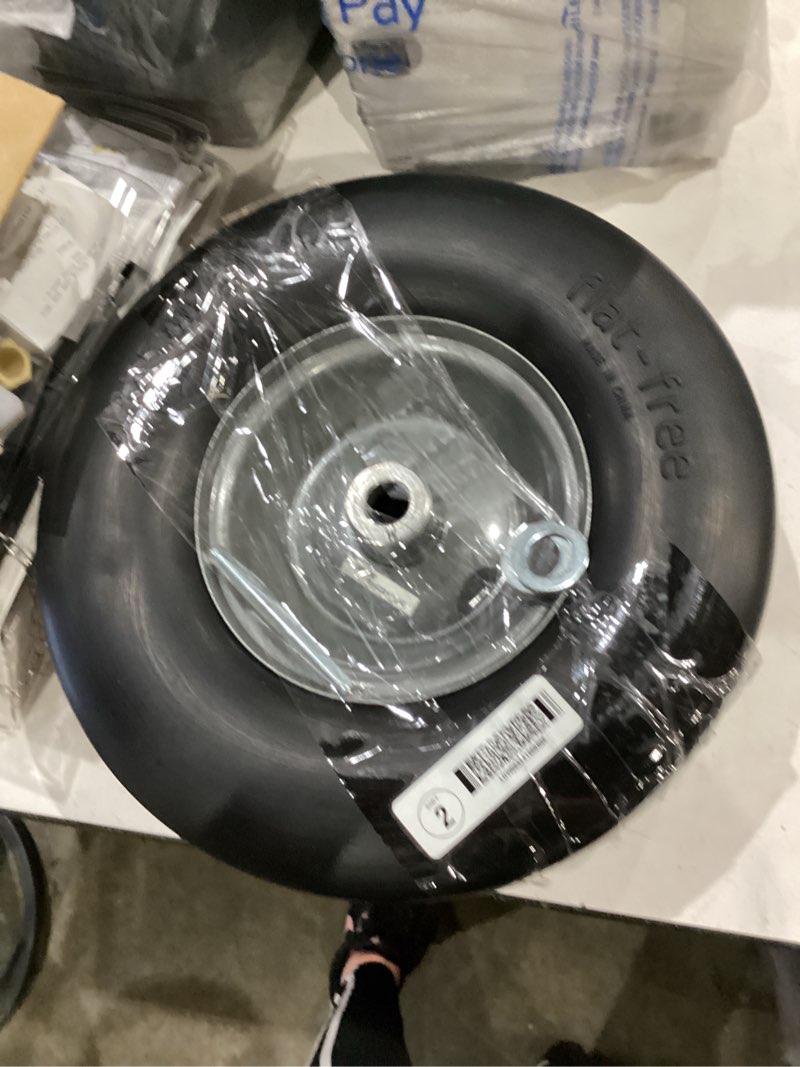Condition photo showing Good Condition for marastar 20302-1pc universal fit 13x5.00-6 lawnmower tire/wheel assembly, black