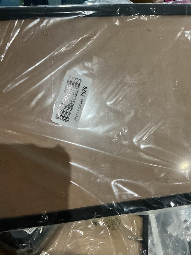Condition photo showing Good Condition for upsimples 11x14 picture frame, display pictures 8x10 with mat or 11x14 without mat, wall hanging photo frame, black, 1 pack black 11x14