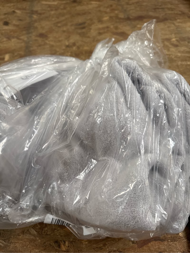 Condition photo showing Good Condition for baby organic turkish cotton baby bath bundle 8-pack, one size, light grey