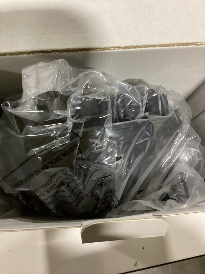 Condition photo showing New/Like New for Hair Dryer with Diffuser for Women, 1875W Fast Drying Ionic Blow Dryer for Home Use, Lightweight Foldable Hairdryer with Concentrator Nozzle, 3 Heat 2 Speed Settings, Gray