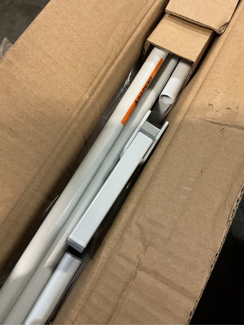 Condition photo showing As Is for Regalo Extra Wide Easy Open Metal Walk Through Baby Gate