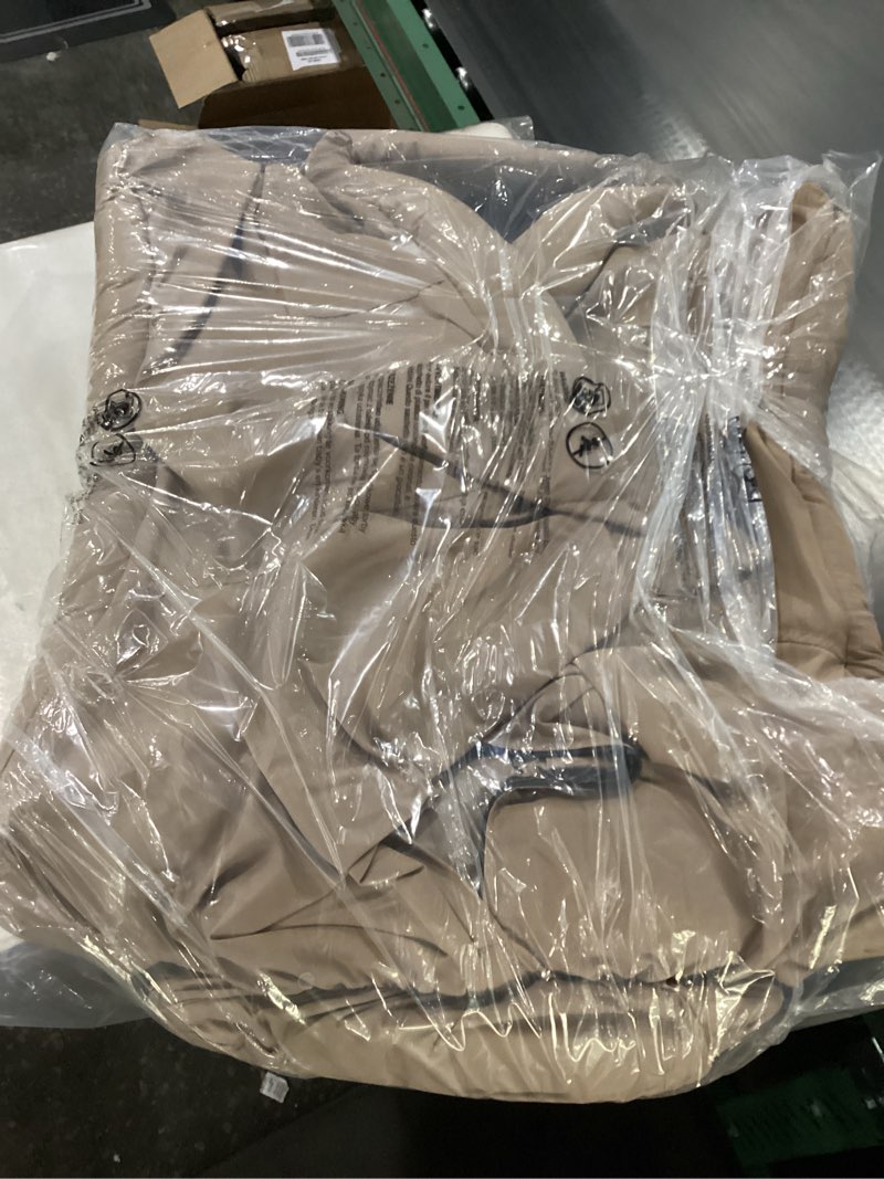 Condition photo showing New/Like New for Furlide Lazy Chair with Ottoman, Modern Lounge Armchair with Lumbar Pillow, Accent Cozy Reading Chai