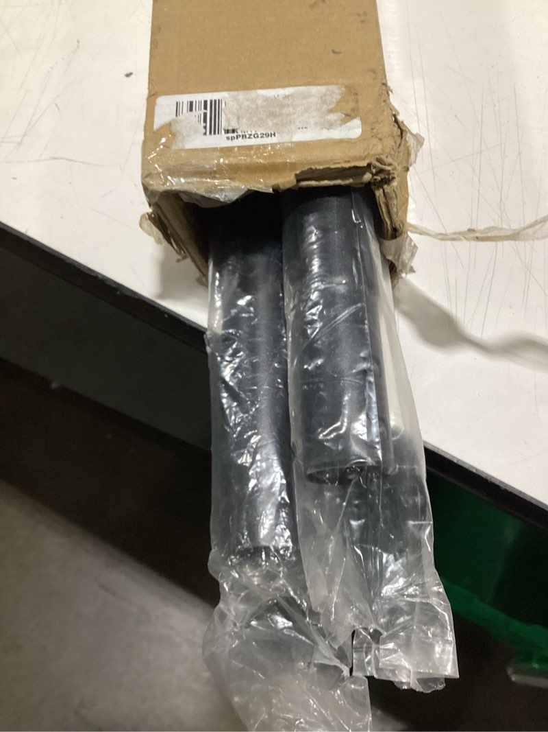 Condition photo showing Good Condition for ALLZONE Tension Curtain Rods 123 to 160 Inch, Black Curtain Rods No Drilling, Extra Long Tension Rod for Room Divider Curtains Rod, Outdoor Tension Rod for Patio/Bedroom/Office,3 Installation Options Black 123-160 Inches