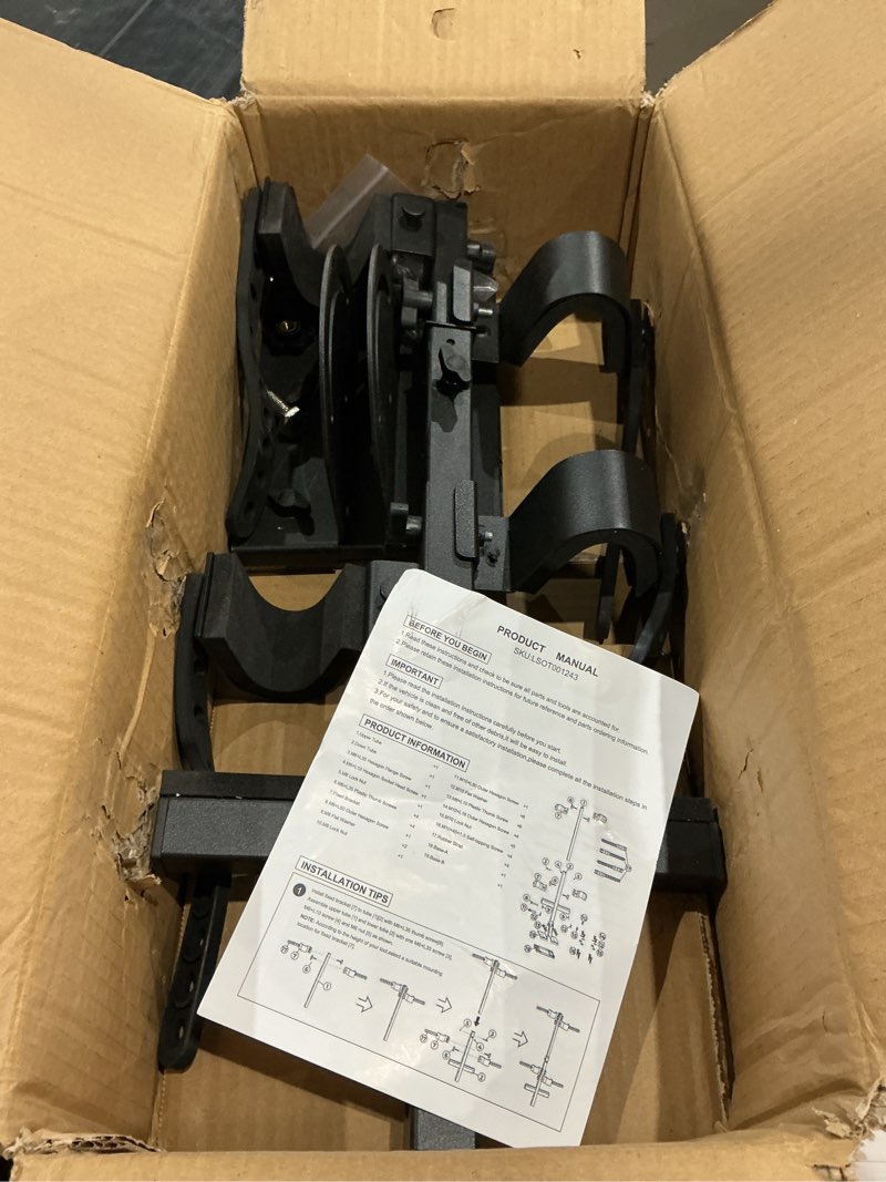 Condition photo showing As Is for mgwill utv gun rack utv gun holder stand up gun mount compatible with polaris ranger rzr general defender pioneer teryx mule utv golf cart