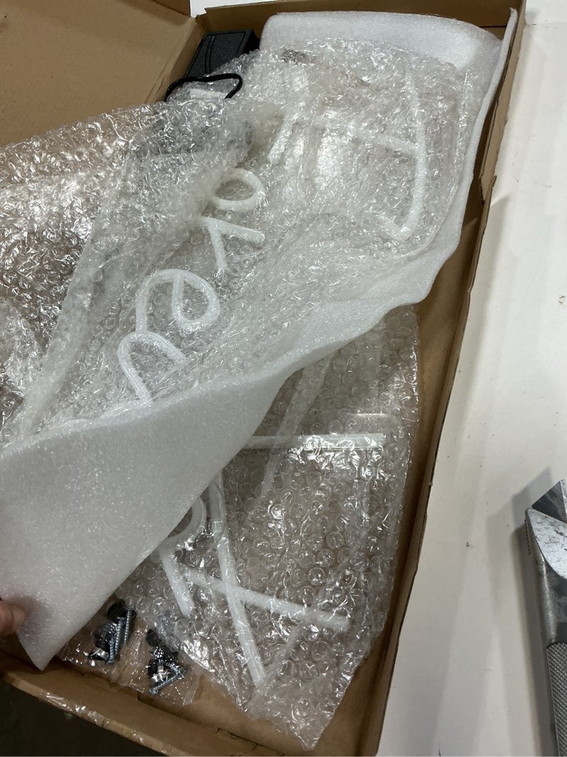 Condition photo showing Good Condition for floroom 6 pack 5x7 inch clear acrylic sign holders, double-sided gold display stand picture frames for table numbers, menus, flyers, weddings, and offices 5" × 7"