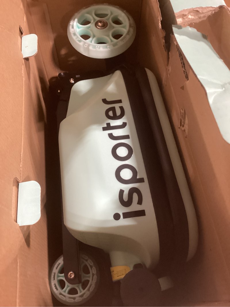 Condition photo showing Good Condition for iSporter Luggage Scooter for Kids Ages 2-5 | Ride-On Suitcase Scooters for Boys Girls | Foldable & Height Adjustable, 110lbs Max K3 Mint