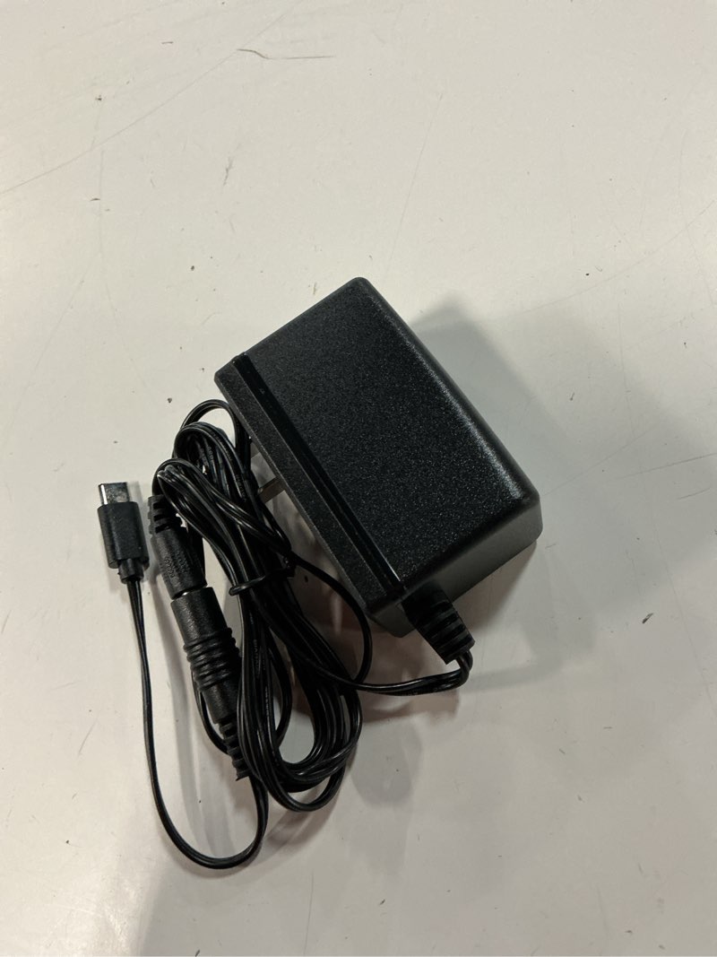 Condition photo showing Good Condition for usbc and barrel replacement charger compatible with faraday oscillating standing fan 12'' foldable portable quiet floor fan 12.6v 1.2a 12000mah battery power supply charger cord cable