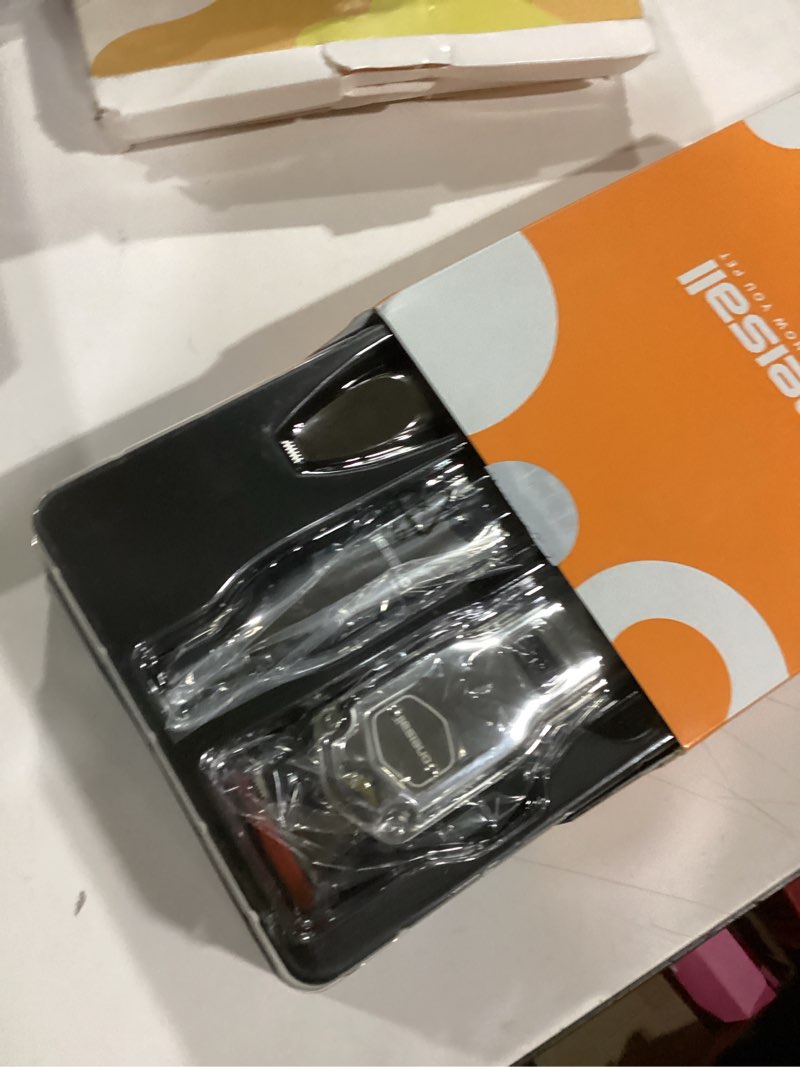 Condition photo showing New/Like New for oneisall Dog Clippers for Grooming Thick/Heavy Coats, 4-in-1 Dog Grooming Kit Low Noise with Stainless Steel Blade, Cordless Dogs Paw Trimmer Pet Nail Grinder for Small & Large Dogs Cats Animals