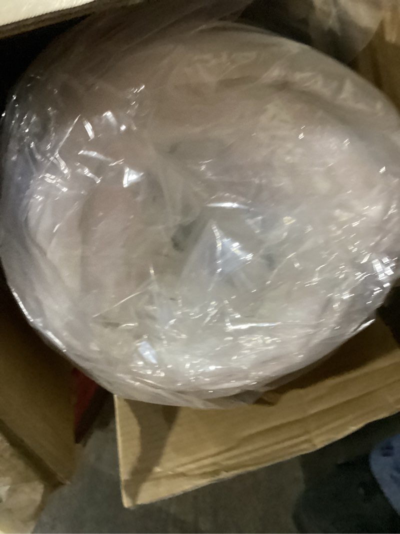 Condition photo showing New/Like New for Novilla King Mattress, 12 Inch Hybrid Mattress King with Comfort Foam, Innerspring Pillow Top Mattresses in a Box, King Size Mattresses for Pressure & Pain Relief, Soft Feel but Supportive White & Grey 12 Inches King