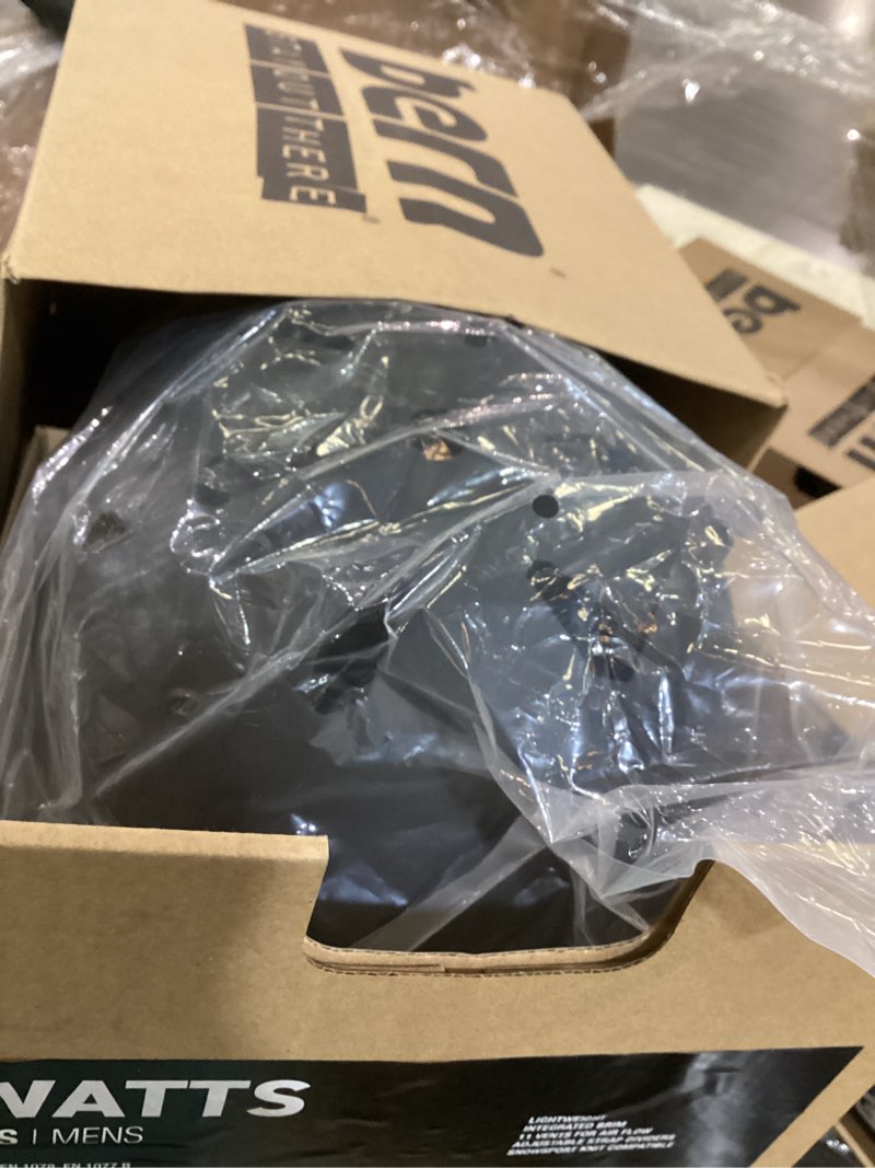 Condition photo showing New/Like New for Bern Unlimited Watts EPS Helmet (Matte Black  Large) BM05E18MBK3