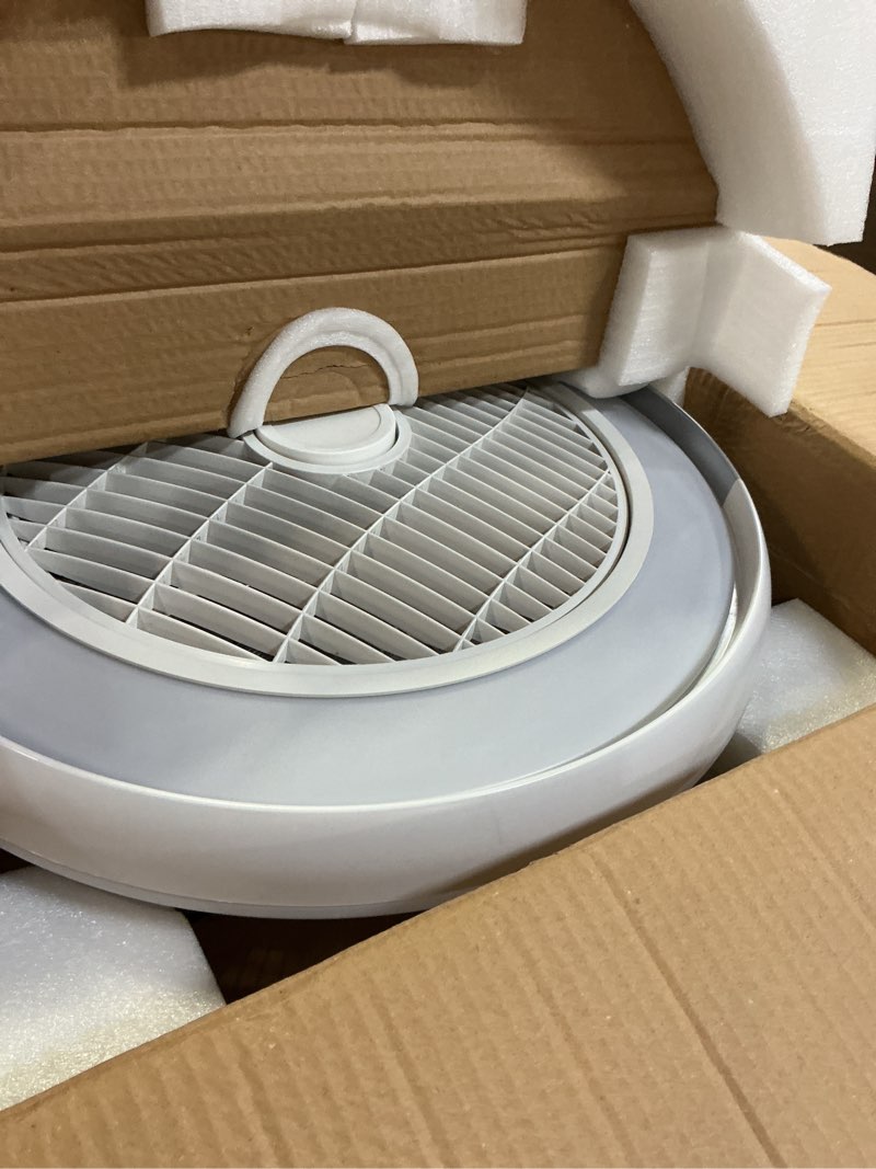 Condition photo showing Good Condition for 20" bedroom ceiling fans with lights,low profile flush mount ceiling fan, invisible silent bladeless fan, remote control lighting led ceiling fan lamp, dimmable hidden electric fan