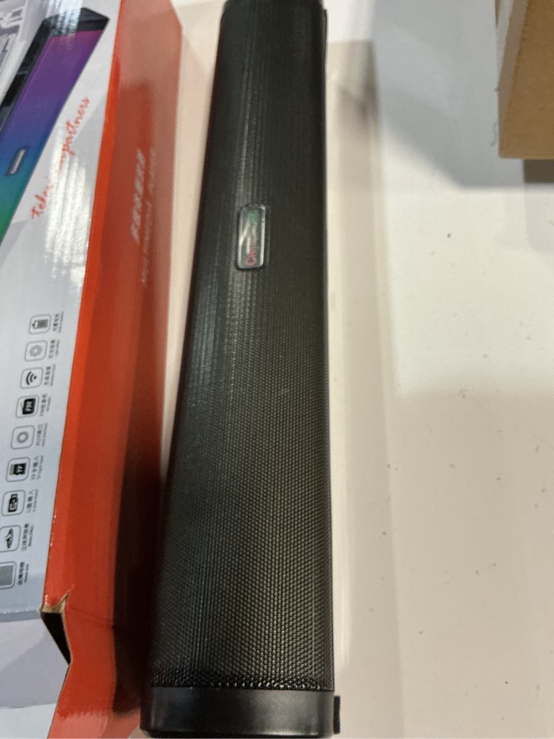 Condition photo showing Good Condition for OOYY All-in-One Portable Sound Bar with Dynamic LED Lights - Immersive Bluetooth Speaker for TV, Music, and Gaming at Home
