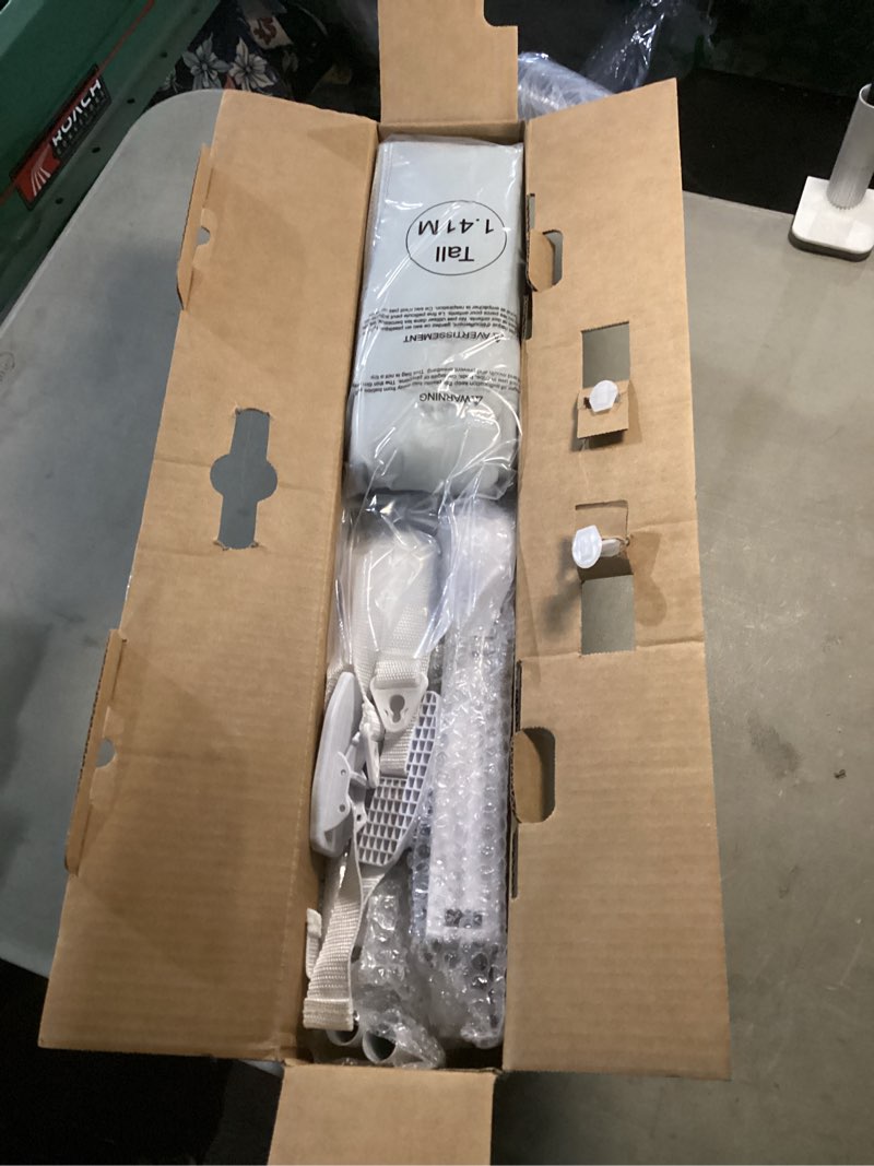 Condition photo showing New/Like New for ComfyBumpy 1-Pack Bed Rail for Toddlers 55.5" L x 23.5" H | Extra Tall Toddler Bed Rails for Twin, Full, Queen & King Mattress Size | Swing Down Rail Guard | Mattress Side Rail for Kids | Gray Grey 55.5”L x 23.5”H | 1-Pack