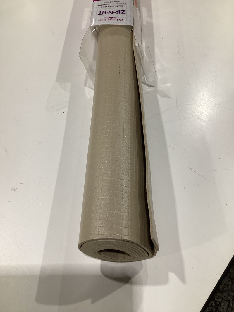 Condition photo showing Good Condition for Con-Tact Brand Zip-N-Fit Solid Grip Liner, 18" x 4', Taupe (04F-CZ6U59-06AZ) 1 Roll Taupe