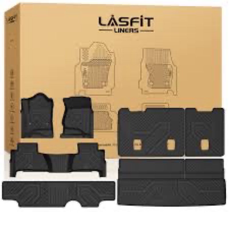 Lasfit Liners for Chevrolet tahoe cargo mat & seatback mats