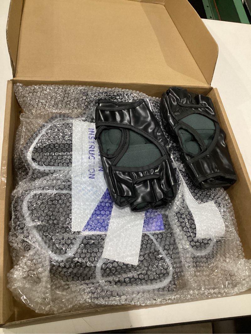 Condition photo showing As Is for Music Boxing Machine, Large Size Music Punching Machine for Adults Kids, Interactive Boxing Target Wall Mounted with Gloves, Gift for Men and Kid