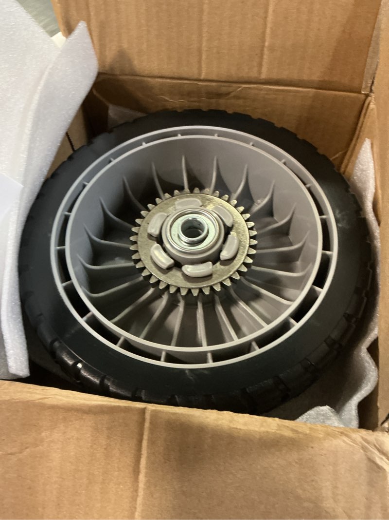 Condition photo showing Good Condition for lawn mower rear drive wheels replaces 42710-ve2-m02ze 42710-vg3-b00-8" wheel assebmly compatible with h onda hrt216 hrr216 hrs216 walk behind lawn mower?2 pack