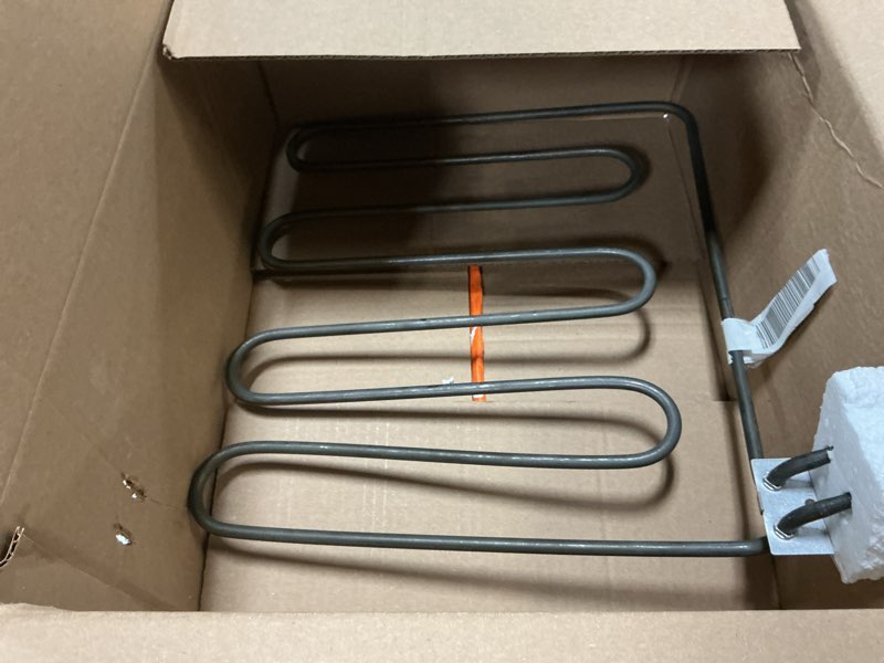 Condition photo showing As Is for 316563600 Range Bake Element Genuine Original Equipment Manufacturer (OEM) Part