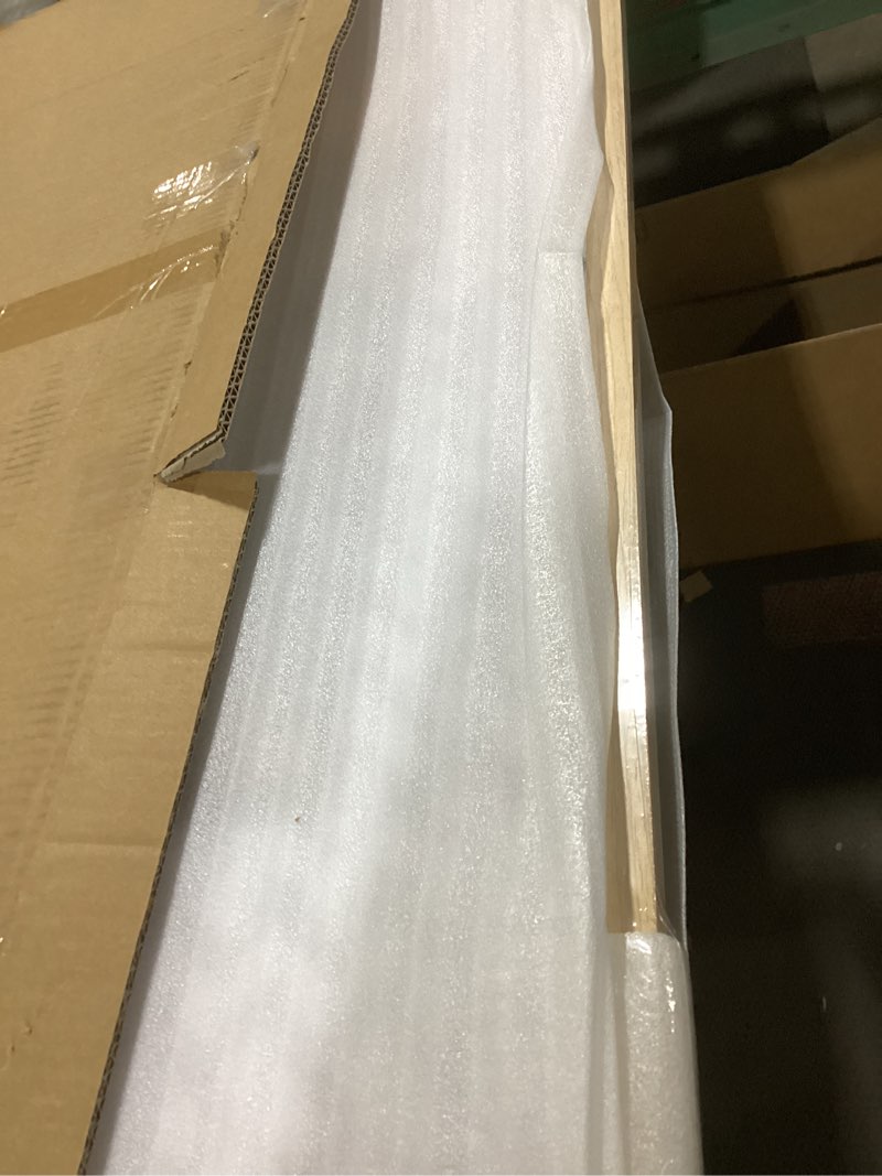 Condition photo showing Good Condition for KINLINK A1 Picture Frame, Natural Solid Wood Frame with Acrylic Plexiglass for Pictures A2 with Mat or A1 without Mat, Wall Mounting Display Photo Frame 1 Pack Natural A1