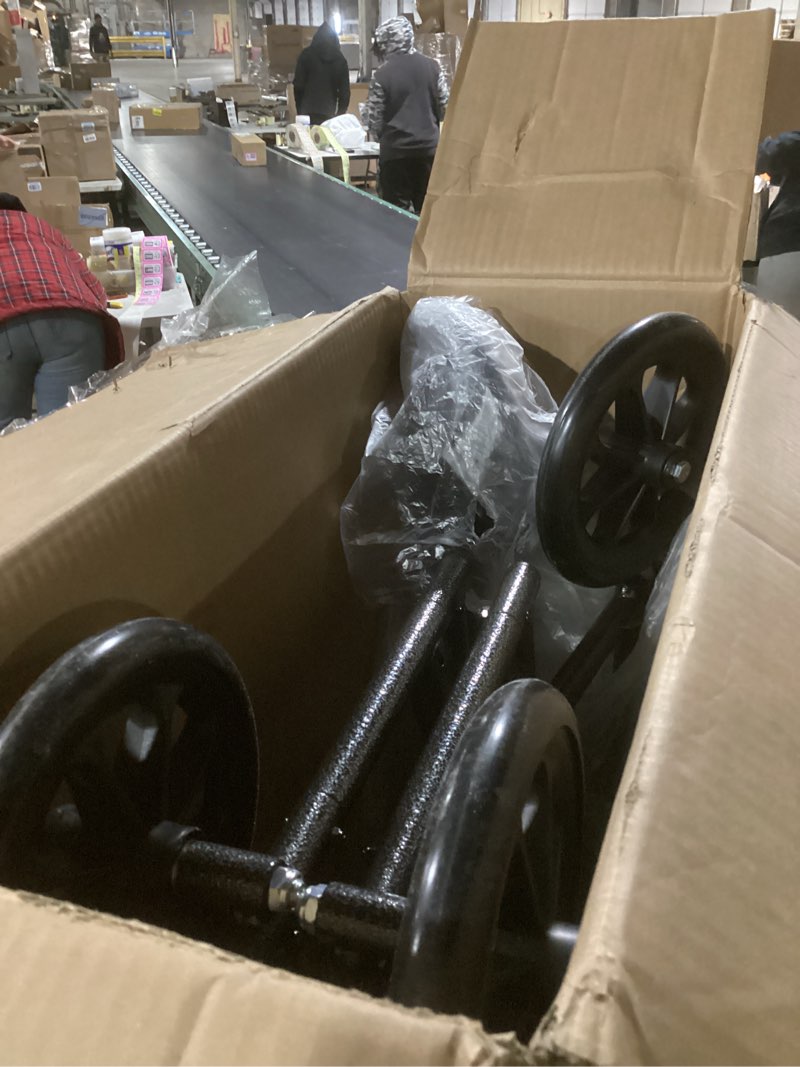Condition photo showing As Is for Drive Medical Lightweight Folding Transport Wheelchair - Reliable Mobility Support - Durable Steel Frame - Swing-Away Footrests - Compact Travel Design - Silver