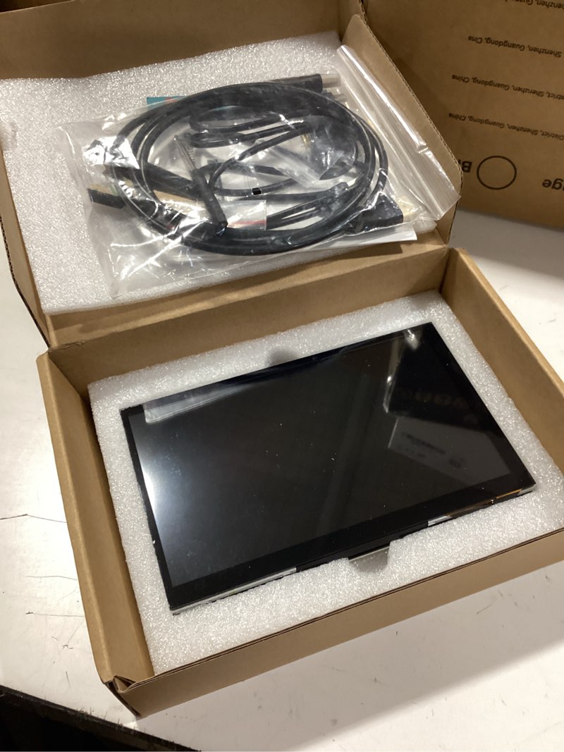 Condition photo showing Good Condition for hosyond 7 inches touchscreen ips lcd display panel 1024×600 hdmi capacitive touch screen for raspberry pi5/pi4/pi3/zero 2w, bb black, windows