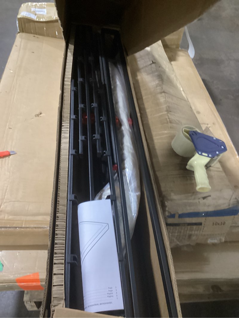 Condition photo showing Good Condition for Amazon Basics Bed Frame with Storage, Foldable Metal Platform, Sturdy Steel, No Box Spring Needed, 18 Inches High, Tool-Free Setup, Queen Size, Black Queen 18 Inch ( Foldable)