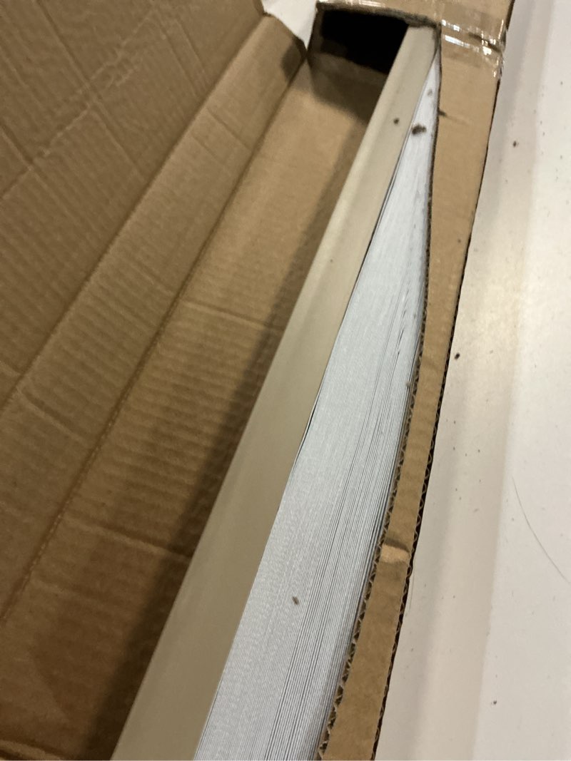 Condition photo showing Good Condition for tonature no drill cellular shades for indoor windows, thermal insulating & noise reducing honeycomb blinds, free stop cordless blackout shades, white,52" w x 64" h 52"w x 64"h white(blackout)