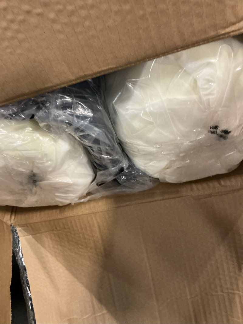 Condition photo showing New/Like New for outdoor sunbrella cushions for patio furniture set of 2, 24"x24" water repellent chair cushions removable seat bottom & back cushion covers for chair, sofa, couch, specrtum indigo specrtum indigo 24"x24"