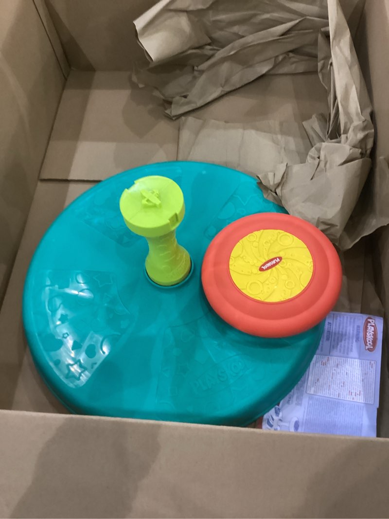 Condition photo showing Good Condition for Playskool Sit ‘n Spin Classic Spinning Activity Toy for Toddlers Ages Over 18 Months (Amazon Exclusive)