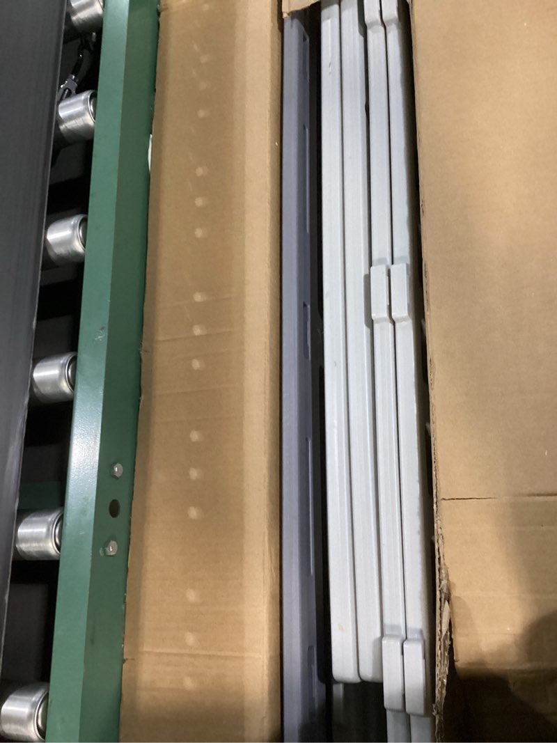 Condition photo showing As Is for Dog House Outdoor Weatherpoof Plastic Large Dogs Houses Indoor Waterproof Stray/Pet Dog Shelter Outside for Large and Medium Dogs Grey Large