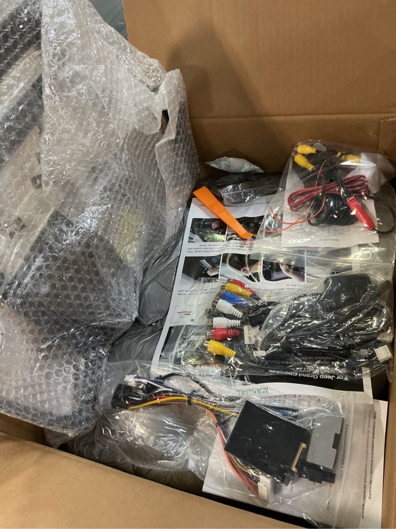 Condition photo showing Good Condition for [dsp 4+64g] android 15 car stereo for jeep grand cherokee 2008-2013, hikity 9'' touchscreen cherokee radio wireless carplay android auto 5gwifi 32eq/fm radio bluetooth/1280*720p/gps backup cam+canbus