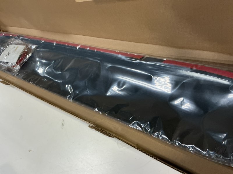 Condition photo showing Good Condition for 38inch universal shatterproof sun rain guard rainroof wind deflector,tape-on dark smoke tint auto moonroof window visor fit sunroof which is not wider than 36.8",rainy windy weather protection rn98 38inch sunroof moonroof