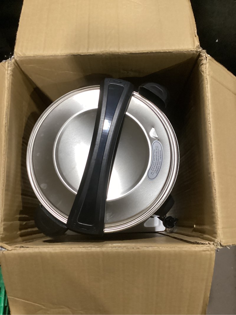 Condition photo showing New/Like New for 100 Cup Coffee Urn and Hot Beverage Dispenser, 14L/3.7Gal Commercial Coffee Maker Stainless Steel Large Hot Coffee Dispenser for Party Buffet Catering 14L/100 Cups
