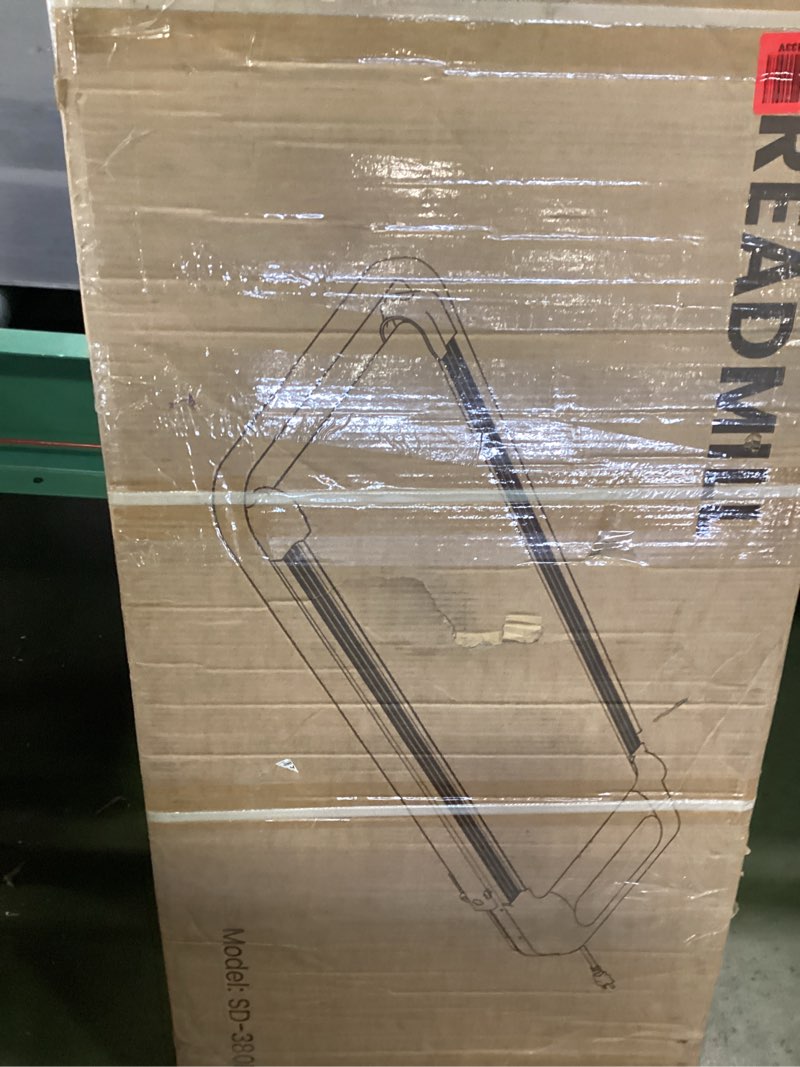 Condition photo showing Good Condition for AoraPulse Portable Foldable Treadmills for Home, Small Folding Treadmill for Home Office with 300 LBS Capacity, Walking Running Exercise Electric Compact Treadmill with LED Display Black-Silver