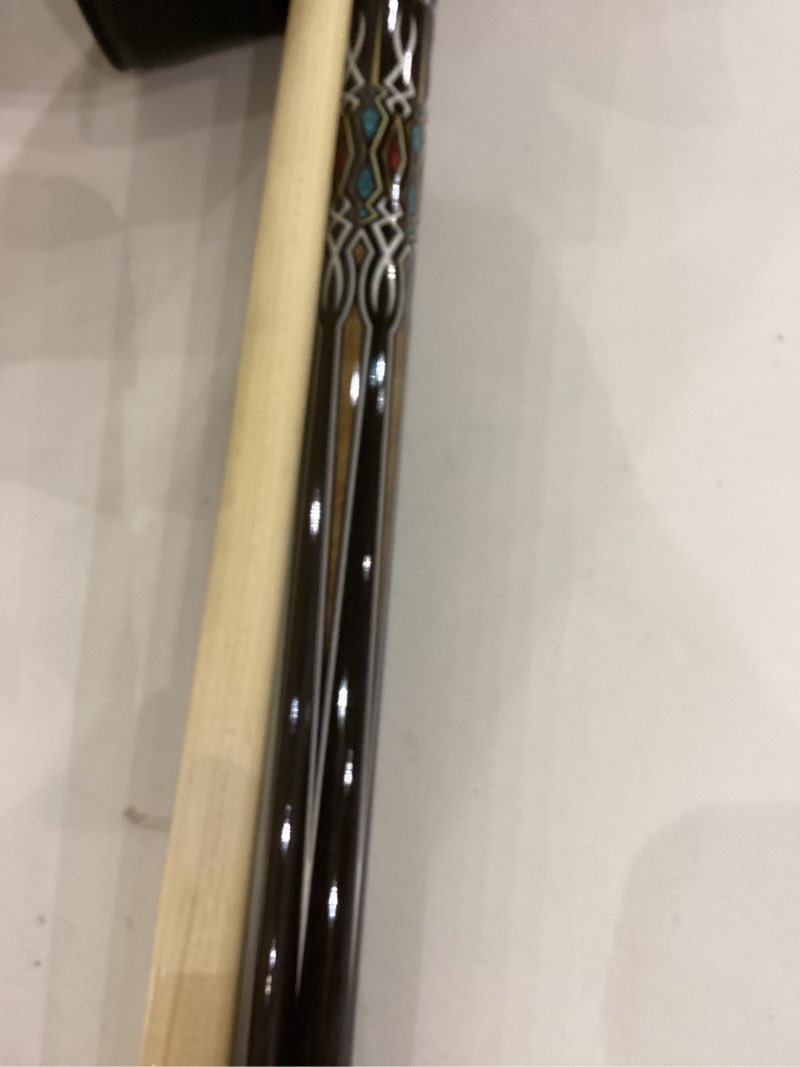 BESTINJYAN Pool Cue Stick with Case, 13mm Tip, 58", Hardwood Canadian Maple Professional Billiard St