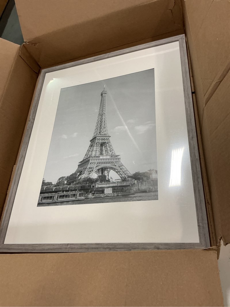 Condition photo showing Good Condition for upsimples 16x20 Picture Frame, Display Pictures 11x14 with Mat or 16 x 20 Without, Wall Hanging Post