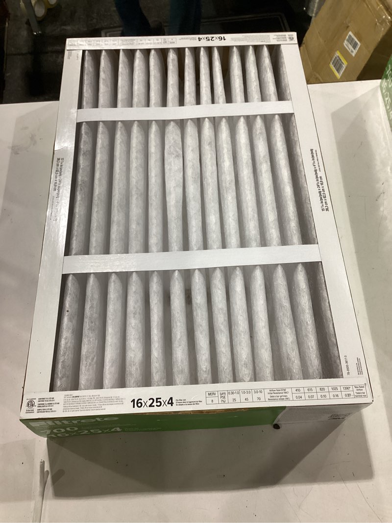 Condition photo showing Good Condition for filtrete electrostatic air filter 700 mpr 701dp4-2pk1e