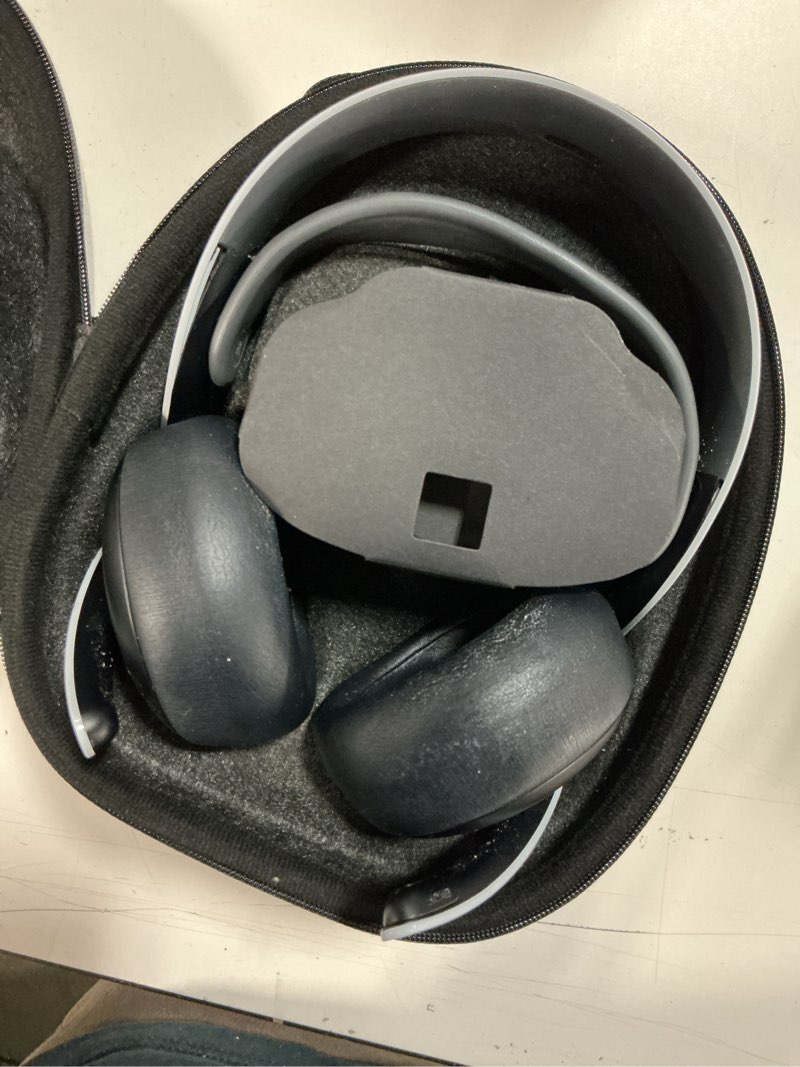 Condition photo showing As Is for playstation pulse elite wireless headset - white