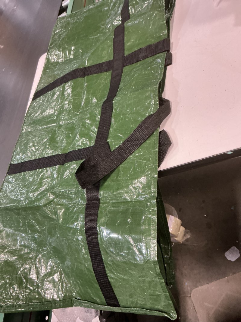 Condition photo showing Good Condition for Windyun 4 Pack 57 Gallon Extra Large Moving Bags XXL Heavy Duty Storage Bag with Strong Zipper Handle Jumbo Big Tote Box Foldable for College Dorm Travel Clothes Duffle Blanket Pillow(Army Green) 57 Gallon Army Green 4