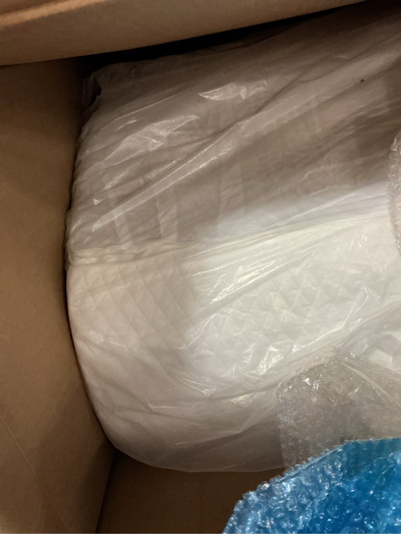 Condition photo showing Good Condition for 3pcs wedge pillow set for after surgery, adjustable back pillow for bed sitting up, acid reflux, bed wedge pillow headboard for sleeping & snoring, orthopedic pillow for post surgery, white white/grey 3pcs