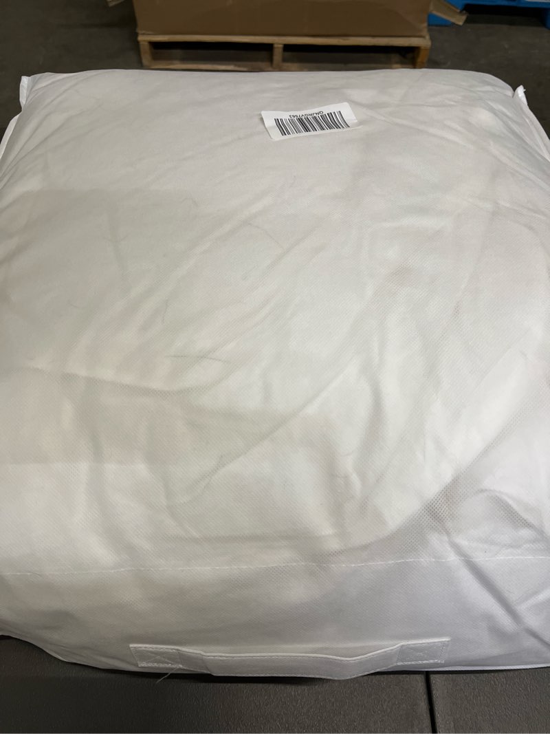 Condition photo showing New/Like New for all-season premium down alternative comforter, king/cal king, white