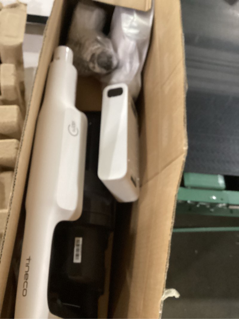 Condition photo showing As Is for not tested ****tineco pure one a90s cordless vacuum cleaner, 270aw powerful suction, up to 105min runtime, 3dsense master brush, 150° green led light, stick vacuum cleaner for pet hair, carpet & hard floor a90 series-a90